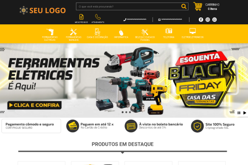 Como montar uma loja de ferramentas online com um sistema pronto