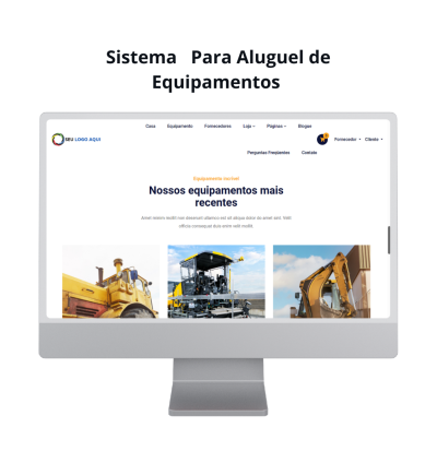 Sistema Para Aluguel De Equipamentos