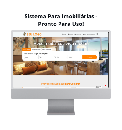 Sistema Para Imobiliárias Pronto Para Uso