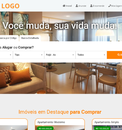 Sistema Para Imobiliárias Pronto Para Uso