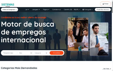 Sistema de Empregos SaaS